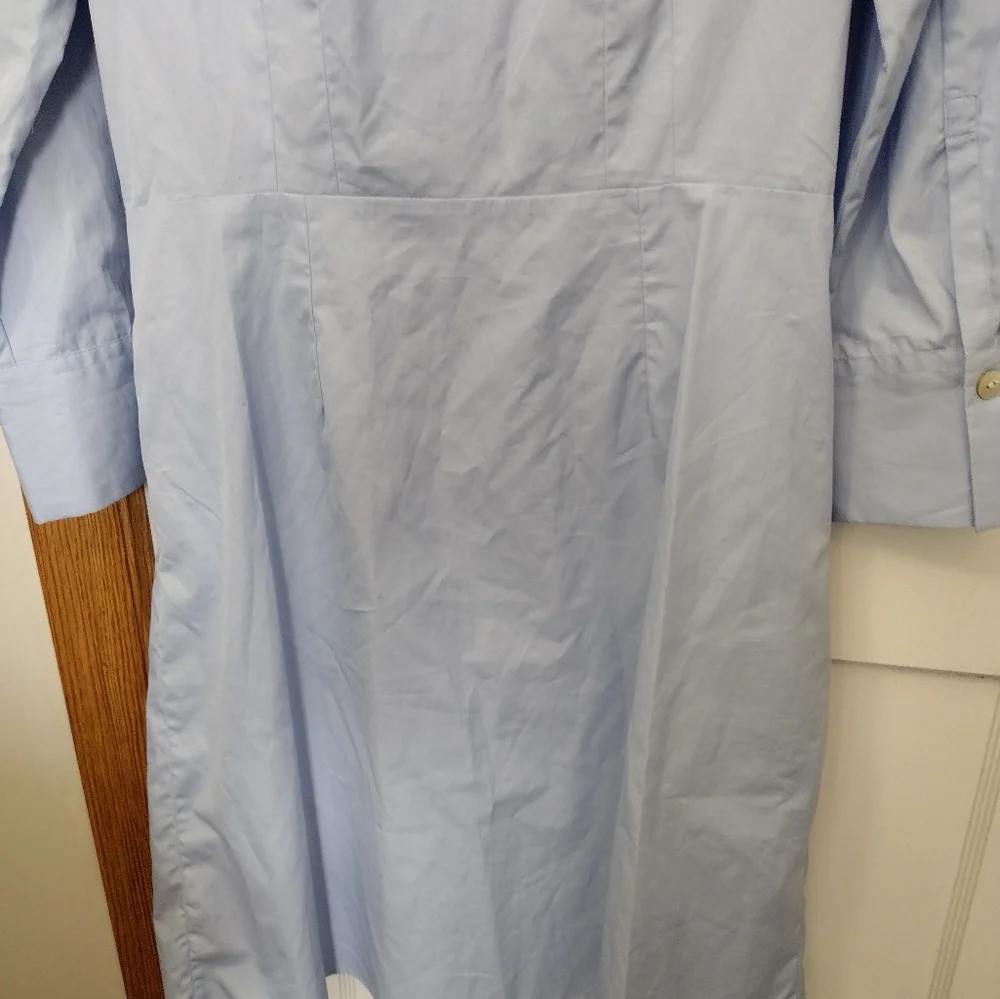 Vince Wrap Bodice Shirt Dress size 6 NWT - Picture 8 of 17